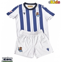 Real Sociedad Replica Home Minikit 2025-26 Short Sleeve (+ pants)